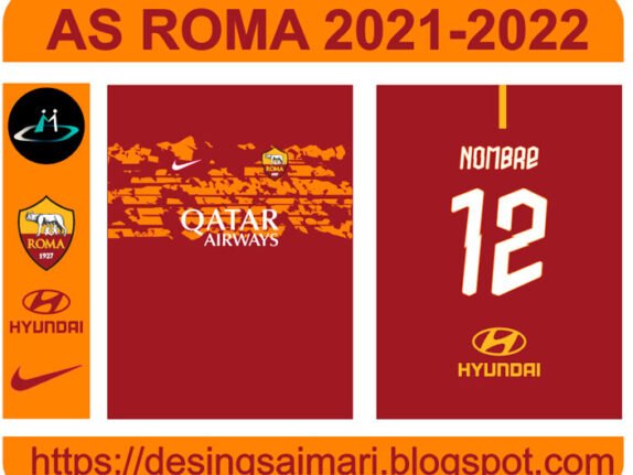 As Roma 2021 22 Away concept