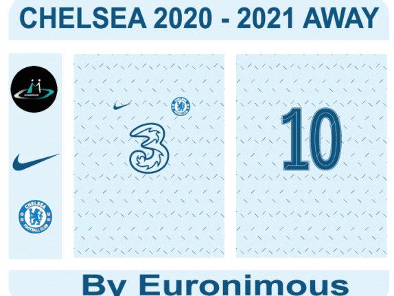 Chelsea Away 2020 2021 By Euronimous