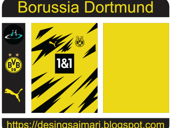 Borussia Dortmund 2020Borussia Dortmund 2020-21 Vector Free Donwload