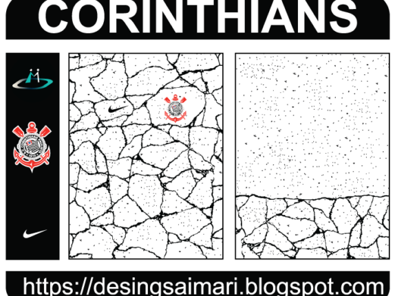 Corinthians 2021-22 home Vector Free Download