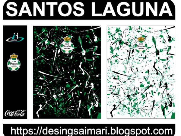 Santos Laguna 2021-22 Concept Manchas Vector
