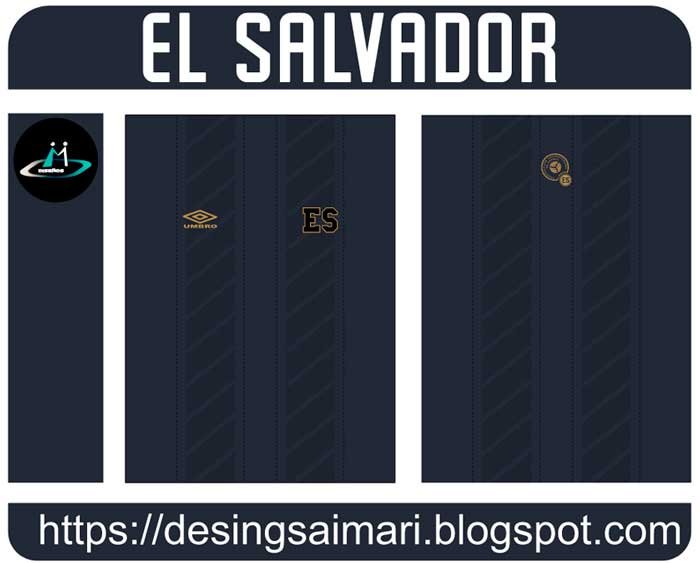 Selección El Salvador 2021-22 II Vector Free Download