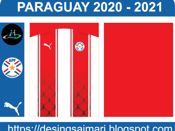 Paraguay 2020-2021 Vector Free Donwload