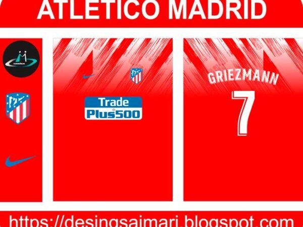 Atletico Madrid Personalizado Vector Free Download