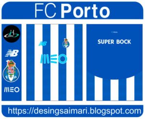 FC Porto 2021-22 Home Vector Free Download