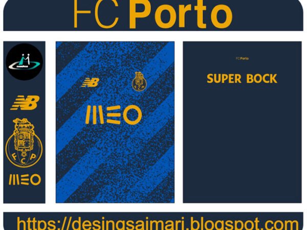 FC Porto 2021-22 Away Vector Free Download