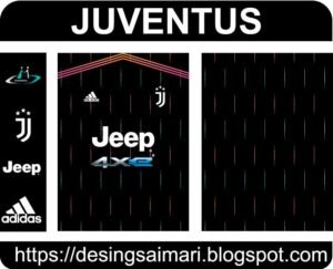 Juventus Visita 2021-22 Vector Free Download