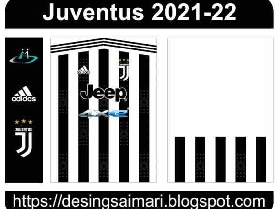 Juventus Local 2021-2022 Vector Free Donwload