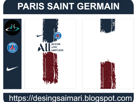 Paris Saint Germaint Concept Vector Free Download