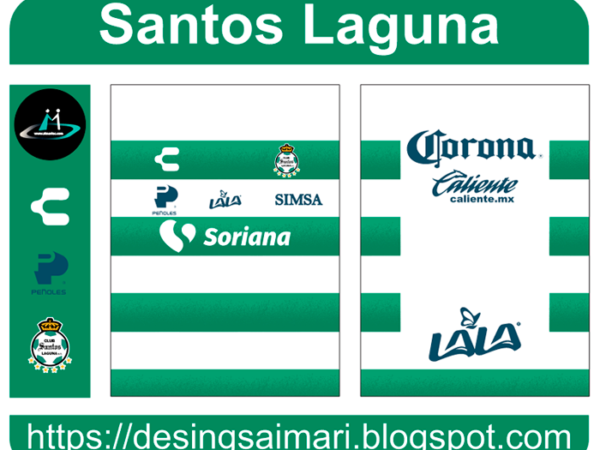 Santos Lagunas 2021-22 Vector Free Donwload