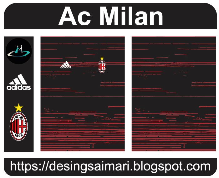 Ac Milan Personalizado Vector Free Download