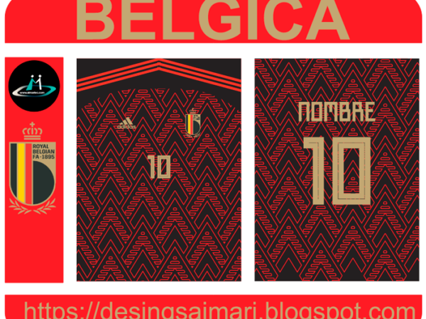 Bélgica Kit Concepts vector free download