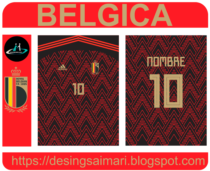 Bélgica Kit Concepts vector free download