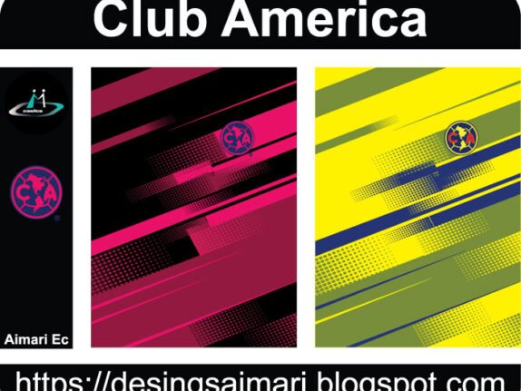 Club America Personalizado Vector Free Download