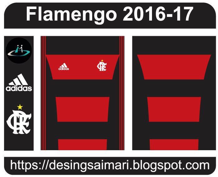 Flamengo 2016-17 Vector Free Download