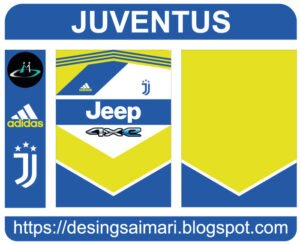Juventus Tercera Equipacion 2021-22 Vector Free
