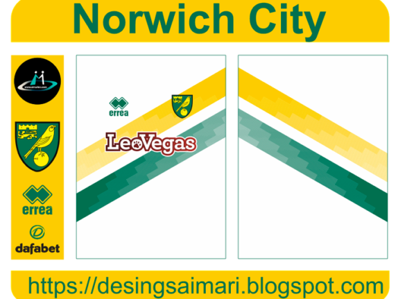 Norwich City Away Vector free Download