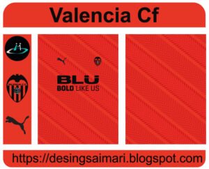 Valencia cf Personalizado Vector Free Download