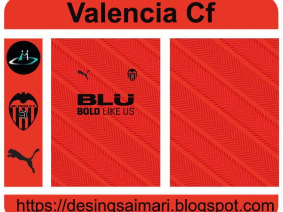 Valencia cf Personalizado Vector Free Download