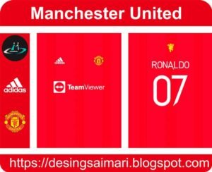 Vector Manchester United 07 Ronaldo free download