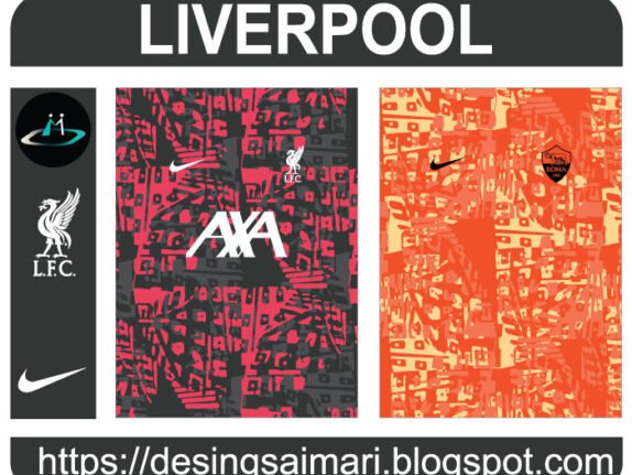 Liverpool Nike Pre Match 2021-22 Vector