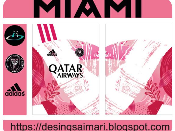 Miami Fc Rosa Personalizada Vector Download