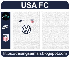 Nike Usa Fc 2021-22 Vector Free Download
