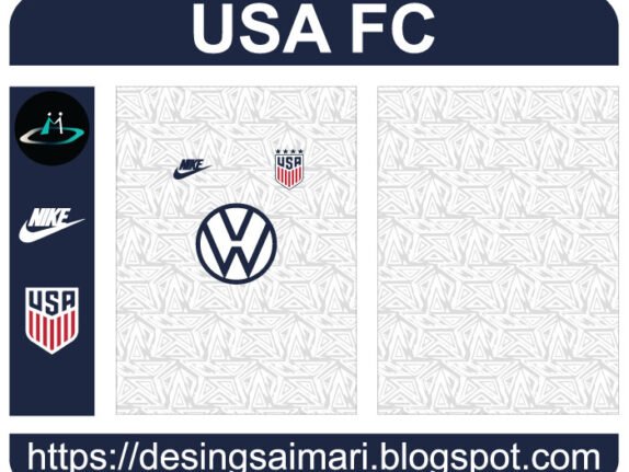 Nike Usa Fc 2021-22 Vector Free Download