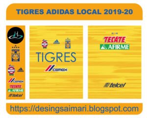 Tigres Adidas Local 2019-20 FREE DOWNLOAD