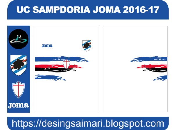 UC SAMPDORIA JOMA 2016-17 FREE DOWNLOAD
