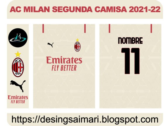 AC MILAN SEGUNDA CAMISA CONCEPT 2021-22 FREE DOWNLOAD