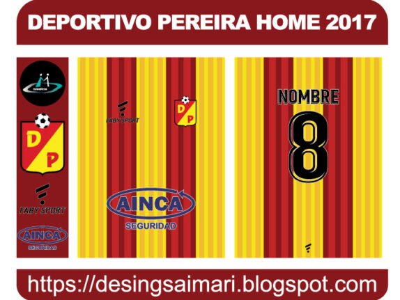 DEPORTIVO PEREIRA HOME 2017 FREE DOWNLOAD