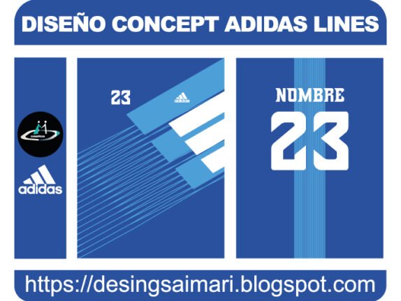 DISEÑO CONCEPT ADIDAS LINES FREE DOWNLOAD