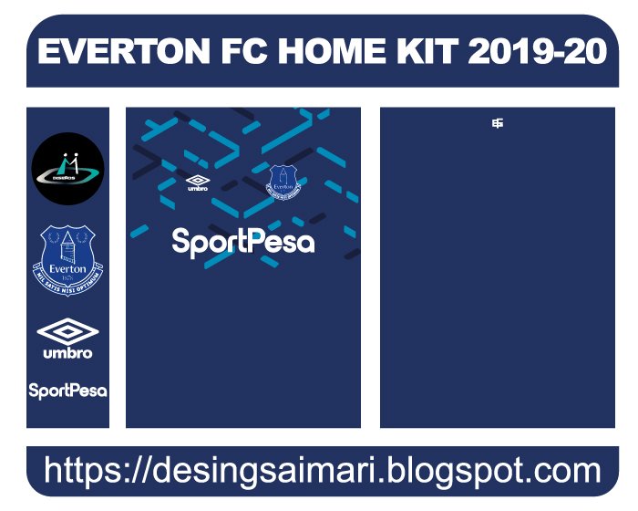 EVERTON FC HOME 2019-20 FREE DOWNLOAD