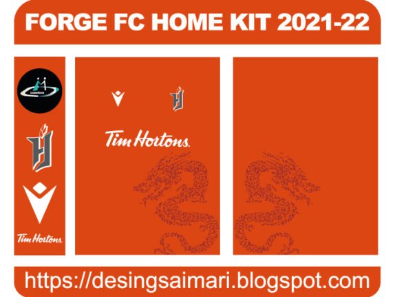 FORGE FC HOME KIT 2021-22 FREE DOWNLOAD