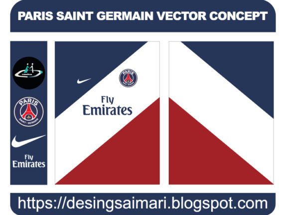 PARIS SAINT GERMAIN VECTOR CONCEPT FREE DOWNLOAD