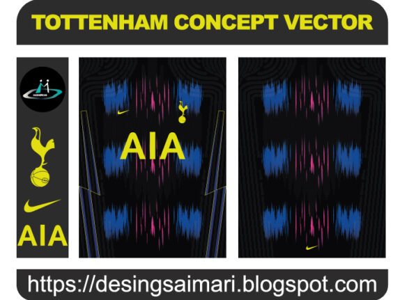 TOTTENHAM CONCEPT VECTOR FREE DOWNLOAD