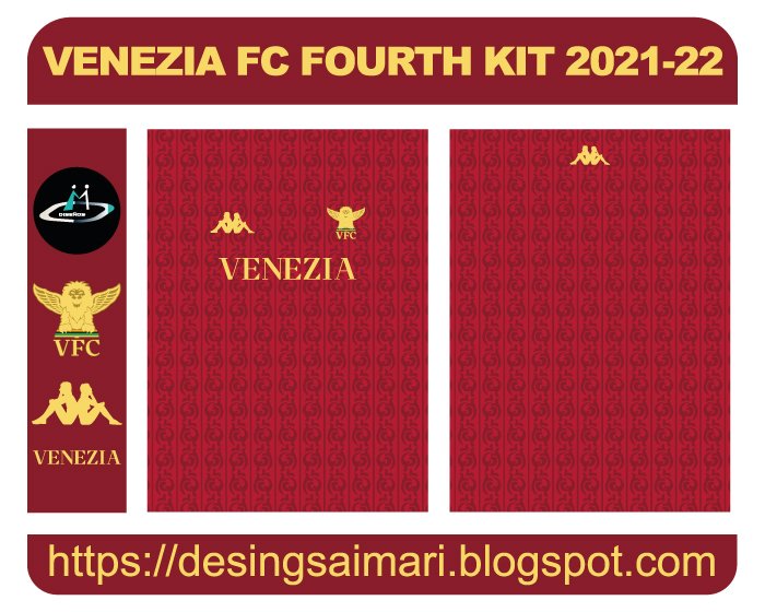 VENEZIA FC FOURTH KIT 2021-22 FREE DOWNLOAD