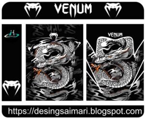 Dragon Venum Design Vector Download