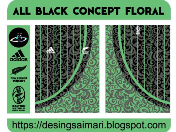 ALL BLACK CONCEPT FLORAL FREE DOWNLOAD