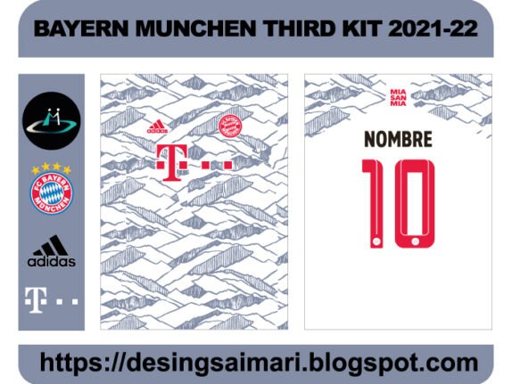 BAYERN MUNCHEN THIRD KIT 2021-22 FREE DOWNLOAD