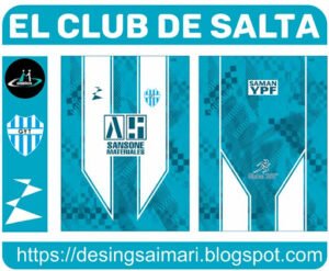 El Club de Salta Design Jersey Vector Free Download