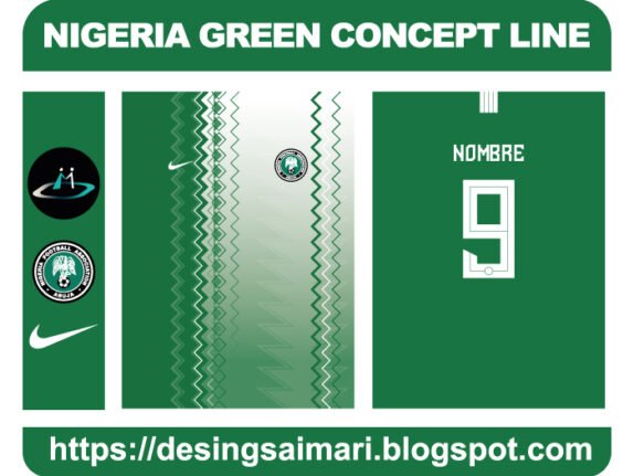 NIGERIA GREEN CONCEPT LINE FREE DOWNLOAD