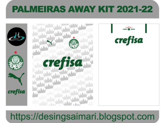 PALMEIRAS AWAY KIT 2021-22 FREE DOWNLOAD