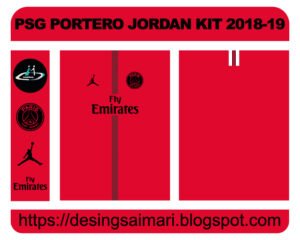 PSG PORTERO JORDAN KIT 2018-19 FREE DOWNLOAD