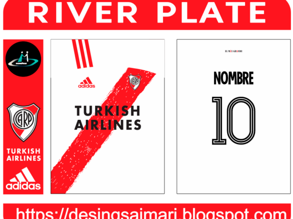 River Plate 2021-22 Concept Vector Free Download