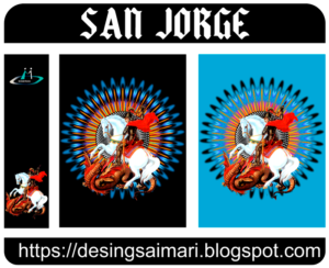 San Jorge IlustraciÃ³n Vector Free Download