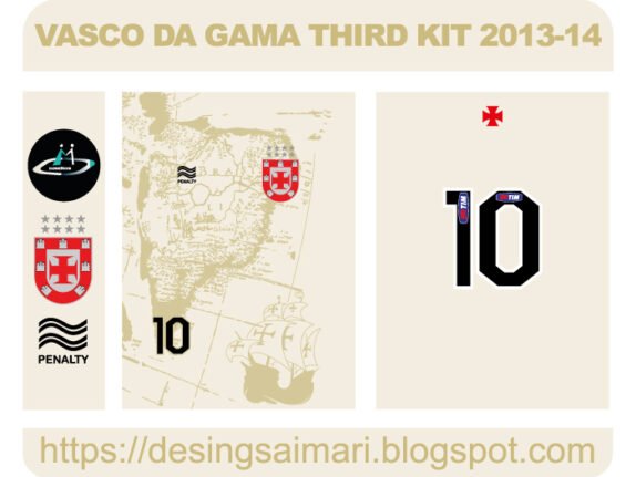 VASCO DA GAMA THIRD KIT 2013-14 FREE DOWNLOAD