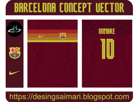 BARCELONA CONCEPT VECTOR FREE DOWNLOAD