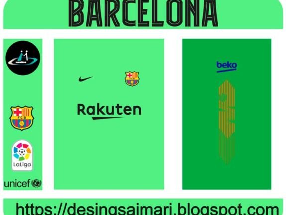 Barcelona Arquero 2018-19 Vector Free Download